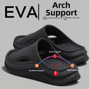 MIDANGDANG | Arch Support Slipper Anti-slip Antibacterial Odor Resistant Comfy Men