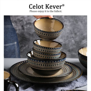 Vintage Ceramic Dinnerware Set