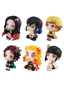 My Hero Academia Anime Figure Q Version Ichigo Collectible Toy Car Decoration Blind Box Doll Ghost Slayer Series Collectibles