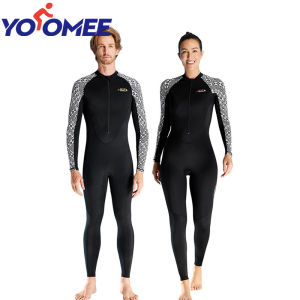 Yoomee New Women Men UPF50+ Lycra Wetsuit Diving Surfing Suit Women Scuba Dive Jellyfish High Elasticity Stitching Surf Diving Skin