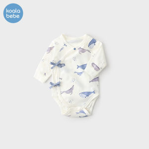 Cloud Soft Cotton Nappy Cover Comfortable Pure Cotton Four Seasons Baby Clothes Newborn Skin-friendly Soft Long Sleeve Romper