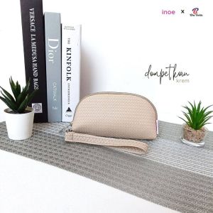 Dompet Pouch Koin Wanita Motif Anyaman Tikar by Inoe