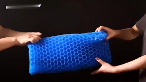 Breathable Silicon Cool Seat Pad Non-slip Office Sedentary Honeycomb Breathable Seat Cushion