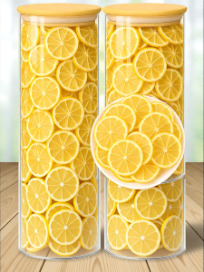 GUOXIANGQIAN | Natural Lemon Freeze Dried Slices