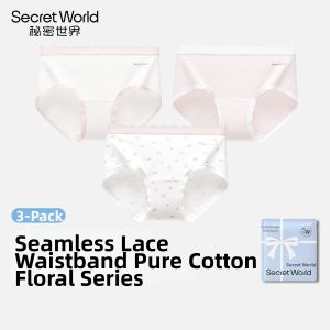 Secret World | Cute Floral Teen Girls Antibacterial New Cotton Panties