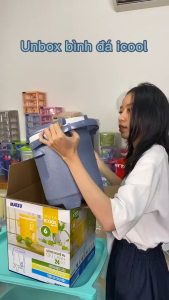 Bình đá icool Duy Tân 14/20 Lít - 36h giữ nhiệt.Giao Màu Ngẫu Nhiên