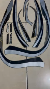 stiker striping honda scoopy stylish 2022 abu abu brown lis body standar berkualitas original
