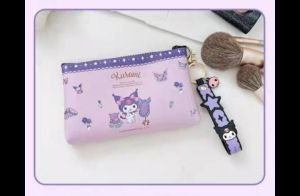 Dompet Kosmetik Kuromi ORI / Pouch Kuromi / Tas Kecil Kuromi / Dompet Kuromi Lucu