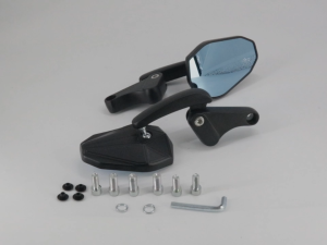 Diamond Side Mirror Aluminum Alloy Blue Lens Walang Grado Heavy Duty Universal Made in Thailand
