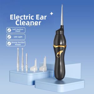 Automatic Earwax Removal Tool Baby Childrens Ear Cleaning Safety Silicone Soft Ear Spoon Digging Inflammation 824