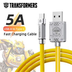 TRANSFORMERS TF-A01 5A Fast Charging Cable Type C Cable USB C To Type-C Data Cord For Huawei Samsung Xiaomi iPhone 1.5M Wire
