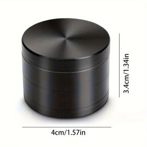 1.6/2/2.2in Metal Herb Grinder 4Layer Manual Tobacco Spice Mill Pepper Crusher Cigarette Raw Grass Grinder Smoking Accessories ﻿
