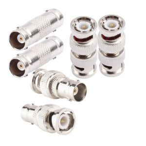 BNC Adapter Kit BNC Male Female to BNC Male Female RF Coax Coaxial Connector Kit 6 Pcs