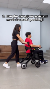MOBOT SG OFFICIAL | MWheel Rollator Motorised Electric Wheelchair | 3-in-1 | Airline Friendly | LTA Compliant | [PREORDER END AUGUST]