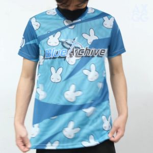 AXGG Blue Archive - Bunny Anime T-Shirt: Casual Anime Tee for Gamers & Anime Fans