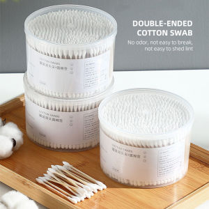 500pcs Baby Safety Cotton Swabs with Soft Tips for Newborn Baby Double-tipped swabs