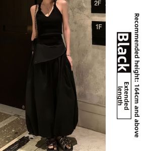 LANMENGYA | Slim Fit Flared Pants Wide Leg