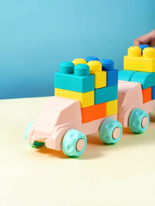 NIKO Soft Blocks Toys Chewable Block Kids Building Toys Baby Toys Montessori Toys Educational Toys For Kids Gifts