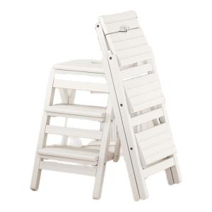 CHUJUN | Foldable Multi-Use Stool Ladder Solid Wood