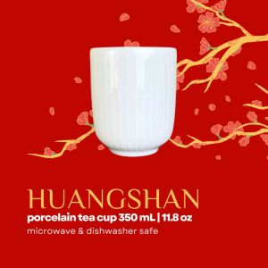 Huangshan Tea Cup I Porcelain Tea Cup I Cangkir Teh Keramik