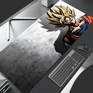 Bandai | Japan Cool Anime Mouse Pad Laptop Black and White Gaming Mousepad Large D-Dragoned Balls Keyboard Rug PC Gamer Cabinet Desk Mat