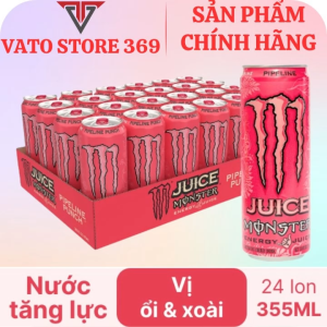 Nước tăng lực MONSTER pipeline lon 355ml