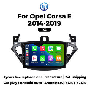 For Opel Corsa E 2014 2015-2019 IPS Screen Car radio Stereo Multimedia Player Carplay GPS Navigation Autoradio Stereo Head Unit