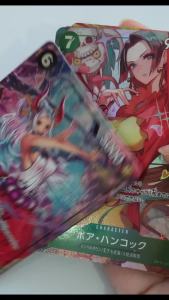 Bandai | OP-16 Homemade Proxy One Piece Japanese Luffy Hancock Ace Teach OP16-119 Yamato The Time of Battle Game Collection Card Toy