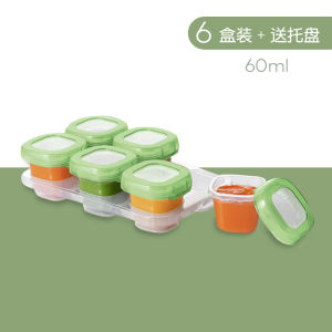 Hộp Đồ Ăn Dặm Looktosee Hộp Đông Lạnh Cho Trẻ Sơ Sinh Hộp Chia Ngăn Tươi Kín Hộp Đựng Đồ Ăn Vặt Cho Trẻ Em Tiện Mang Theo