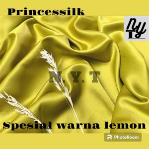paket 3 meter seragam bridesmaids polosan princes silk sejenis Roberto cavalli