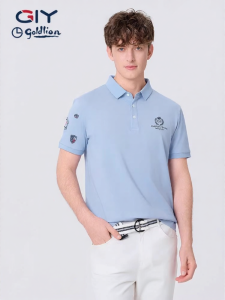 GYgoldlion | Cool and Breathable Mens Polo Shirt