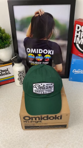 Topi Pria Distro Omidoki Ijo Bottle Topi Polo Cap Topi baseball pria