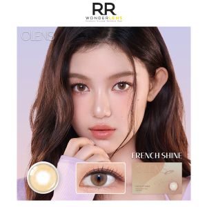 olens french shine hazel monthly lens 2p 1box (import from korea)