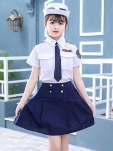 Bộ Trang Phục Thể Thao Trẻ Em Tay Ngắn Thiết Kế Hải Quân Bộ Trang Phục Biểu Diễn Cho Học Sinh Trung Học Và Tiểu Học