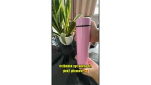 500ml Stainless Steel Thermos Bottle – Heat Insulated | Hot & Cold Water Bottle 24cm x 7cm – Portable & Durable Flask