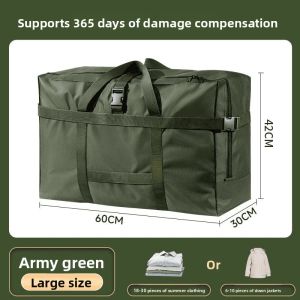 JIFANPAUL | Heavy Duty Large Capacity Duffel Bag for Moving and Travel Oxford Cloth Storage Bag with Handles for Clothes and Luggage Organization