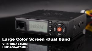 ABBREE AR-218 Mini Mobile Radio 25W Dual Band VHF UHF Long Range 128CH DTMF Walkie Talkie Comunicador Transceiver Car Radio