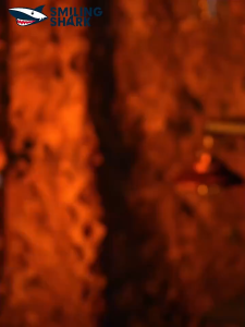 Smiling Shark GZ5106 LED Magnetic Torch light White Red Light 7Modes Super Bright TypeC amping Light