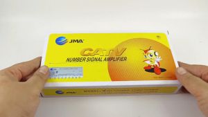 Booster Splitter Antena TV CATV Signal Amplifier JMA 6 way 20db