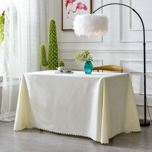 Y7 | Solid Color Thickened Conference Tablecloth
