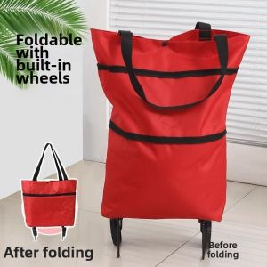 FEIZHUXIANSEN | Foldable Large Capacity Shopping Cart