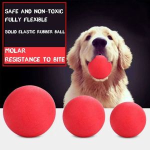 LETIGO Solid Cat Bite Pet Supplies Pet Molar Bouncing Balls Dog Rubber Ball Chew Toy