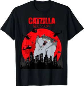 Graphic T Shirts Womens Clothing Fashion Funny Cute Art Japanese Cat Graphic for Cat T-Shirt Aesthetic Clothes