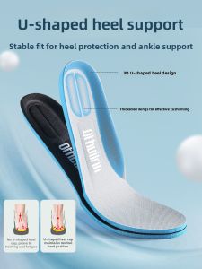 FASHEHAN | High Elasticity Comfortable Shoe Insoles For Men And Women Ideal For Casual Shoes Sport Shock Absorption Soft Bottom Long Wear