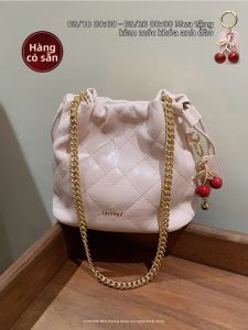 CHIO‘2ND | Túi Xách Thùng Hình Kim Cương Thời Trang Elegance
