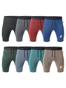 Pibci Compression Shorts Running Fitness Sports Briefs Breathable Quick Dry Training Polyester Fiber Woven Fabric Marathon