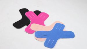 10PCS Kinesiology Tape - Athletic Tape Precut - Water Resistant Strips Elastic X Shaped Kinetic Tape for SportsJoint Support