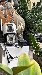 Camera Yoosee Dùng Sim 4G 4K Pro 2 Mắt 2 Màn Hình Qpt364G Xoay 360 Độ Góc Rộng Siêu Nét