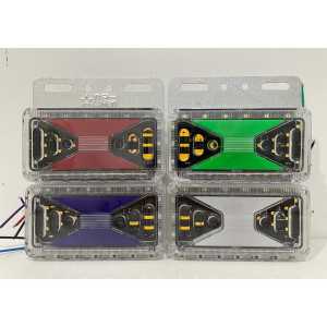 Led Bak samping Led rem led kota truk 24v sein running