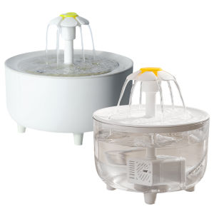 COD [จัดส่งฟรี] 1200 มล. ตัวกรองน้ำพุแมวอัตโนมัติ USB ไฟฟ้าเครื่องดื่ม PET Electric Electric Electric Recirculate Filter